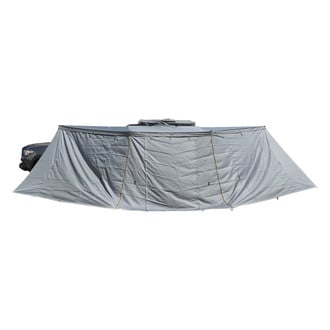 Overland® - 180° Gray/Black Nomadic Awning
