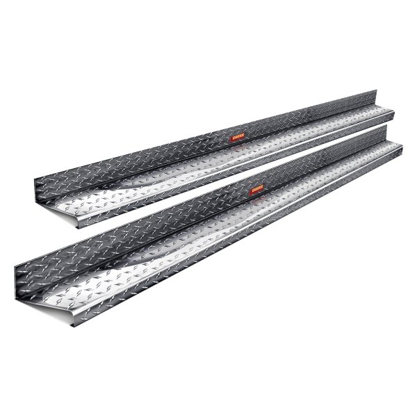Owens® - 6.5" ClassicPro Series Cab Length Diamond Plate Running Boards