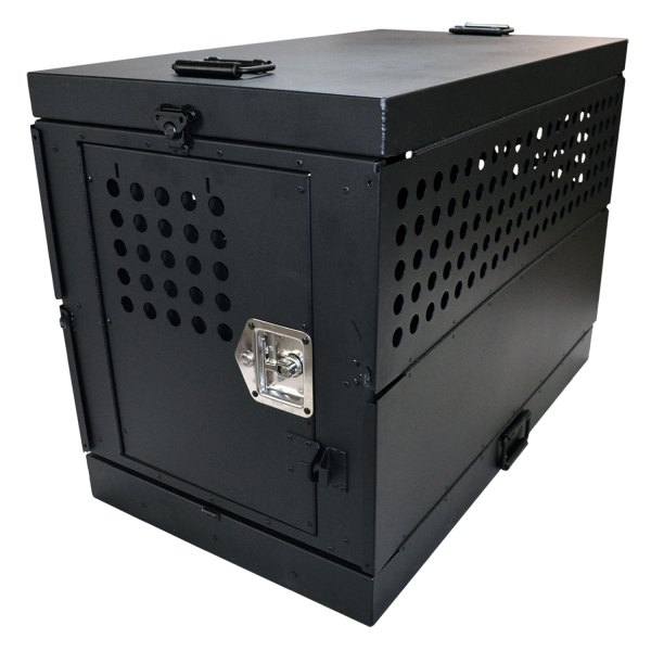  Owens® - Professional K9 Series Black Collapsible Crate Dog Box