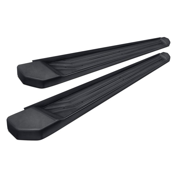 Owens® - 5" Factory Molded TPO Cab Length Black Running Boards