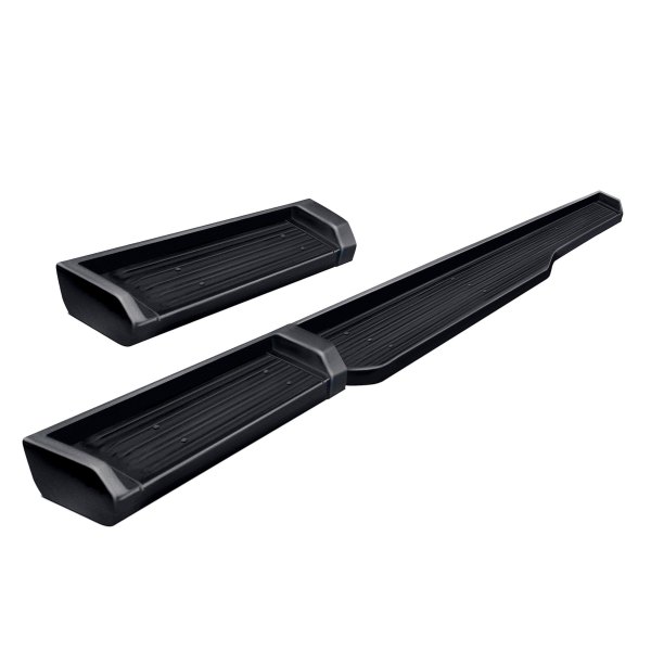 Owens® - 6" Factory Molded TPO Cab Length Black Running Boards