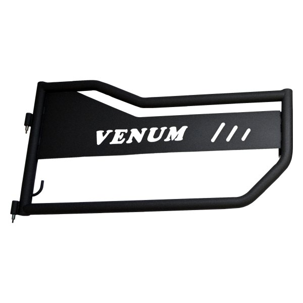 Owens® - Venum Textured Black Powder Coat Aluminum Front Tubular Doors