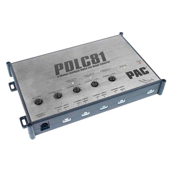 PAC® - 8 Channel Intelligent Digital Line Output Converter with Auxillary Input & Remote Level Control