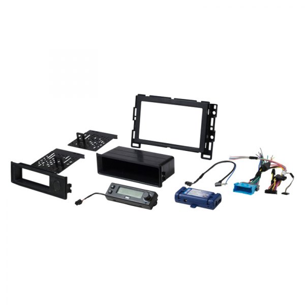 PAC® - Double DIN Black Radio Replacement Kit with LCD Display and Controller