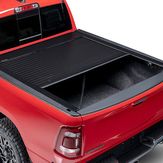 JackRabbit™ Full-Metal™ Tonneau Cover Mid Open