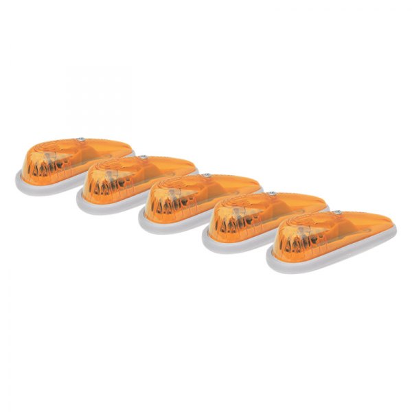 Pacer Performance® - Teardrop White/Amber Cab Roof Lights