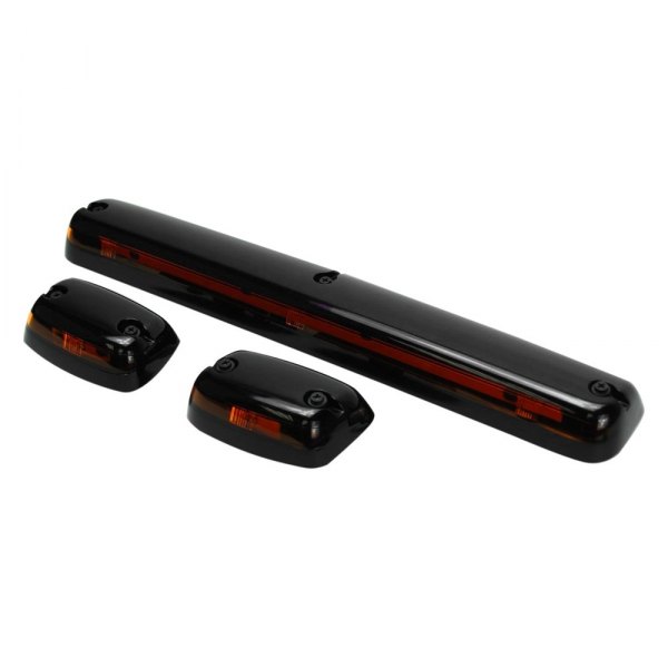 Pacer Performance® - Black/Smoke LED Cab Roof Lights Kit