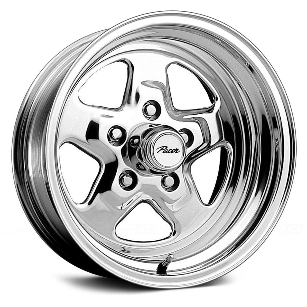 PACER® 521P DRAGSTAR Wheels - Polished Rims - 521P-5761