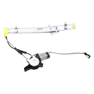 Pacific Best® - Front Passenger Side Power Window Regulator and Motor Assembly