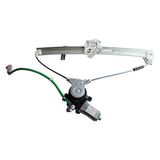 Pacific Best® - Front Passenger Side Power Window Regulator and Motor Assembly