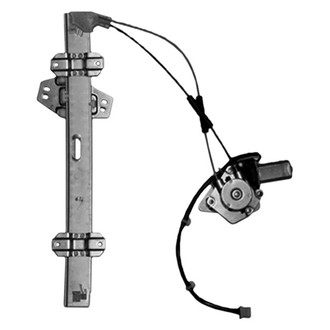 Pacific Best® - Front Driver Side Power Window Regulator and Motor Assembly
