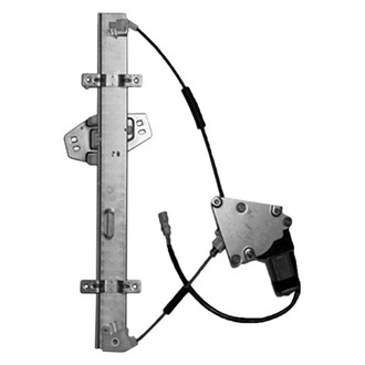 Pacific Best® - Front Passenger Side Power Window Regulator and Motor Assembly