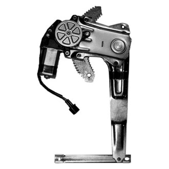 Pacific Best® - Front Passenger Side Power Window Regulator and Motor Assembly