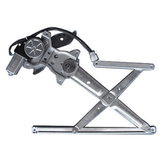 Pacific Best® - Front Passenger Side Power Window Regulator and Motor Assembly