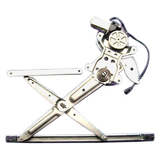 Pacific Best® - Front Passenger Side Power Window Regulator and Motor Assembly
