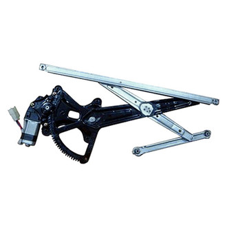 Pacific Best® - Front Passenger Side Power Window Regulator and Motor Assembly