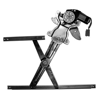 Pacific Best® - Front Passenger Side Power Window Regulator and Motor Assembly