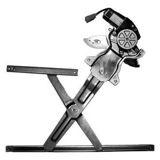 Pacific Best® - Front Driver Side Power Window Regulator and Motor Assembly