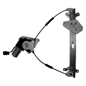 Pacific Best® - Front Passenger Side Power Window Regulator and Motor Assembly