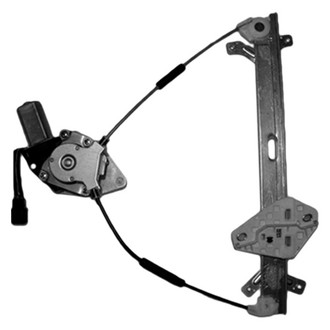Pacific Best® - Front Driver Side Power Window Regulator and Motor Assembly