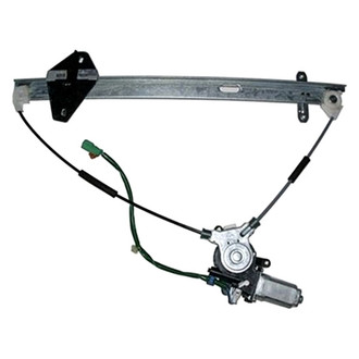 Pacific Best® - Front Passenger Side Power Window Regulator and Motor Assembly