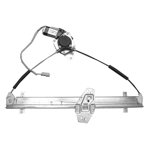 Pacific Best® - Front Passenger Side Power Window Regulator and Motor Assembly