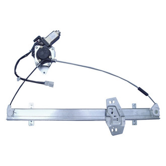 Pacific Best® - Front Driver Side Power Window Regulator and Motor Assembly