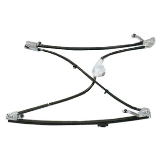 Pacific Best® - Front Passenger Side Power Window Regulator and Motor Assembly