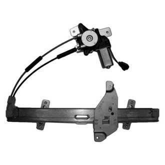 Pacific Best® - Front Passenger Side Power Window Regulator and Motor Assembly