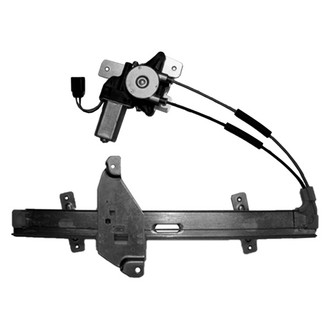 Pacific Best® - Front Driver Side Power Window Regulator and Motor Assembly