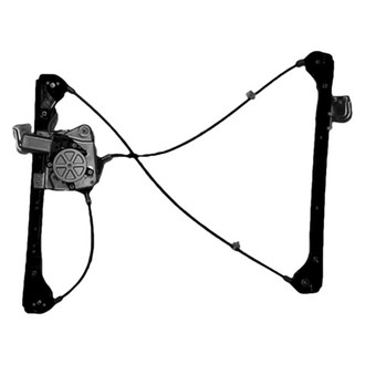 Pacific Best® - Front Passenger Side Power Window Regulator and Motor Assembly