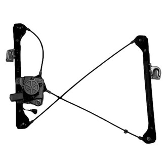 Pacific Best® - Front Driver Side Power Window Regulator and Motor Assembly