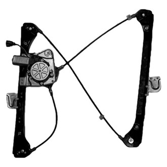 Pacific Best® - Front Passenger Side Power Window Regulator and Motor Assembly