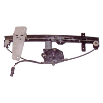 Pacific Best® - Front Passenger Side Power Window Regulator and Motor Assembly
