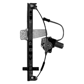 Pacific Best® - Front Passenger Side Power Window Regulator and Motor Assembly