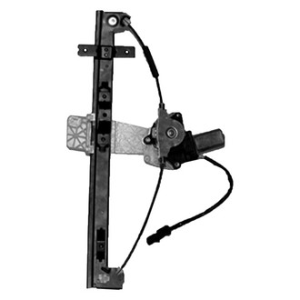 Pacific Best® - Front Driver Side Power Window Regulator and Motor Assembly