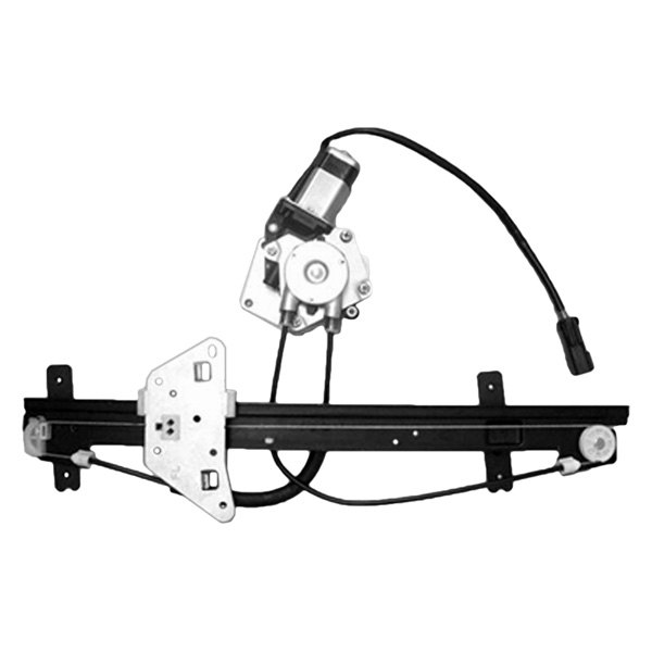 Pacific Best® - Front Driver Side Power Window Regulator and Motor Assembly