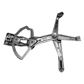 Pacific Best® - Front Passenger Side Power Window Regulator and Motor Assembly