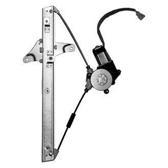 Pacific Best® - Front Passenger Side Power Window Regulator and Motor Assembly