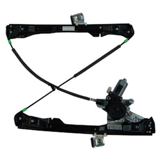 Pacific Best® - Front Passenger Side Power Window Regulator and Motor Assembly