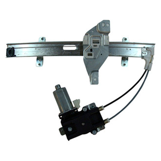 Pacific Best® - Rear Passenger Side Power Window Regulator and Motor Assembly