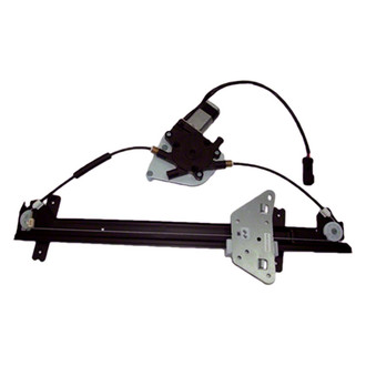 Pacific Best® - Rear Driver Side Power Window Regulator and Motor Assembly