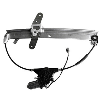 Pacific Best® - Front Passenger Side Power Window Regulator and Motor Assembly