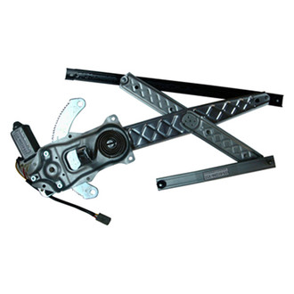 Pacific Best® - Front Driver Side Power Window Regulator and Motor Assembly