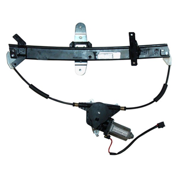 Pacific Best® - Rear Passenger Side Power Window Regulator and Motor Assembly