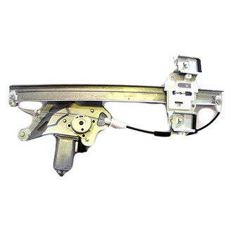 Pacific Best® - Front Passenger Side Power Window Regulator and Motor Assembly