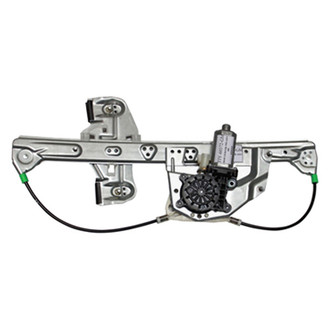 Pacific Best® - Rear Passenger Side Power Window Regulator and Motor Assembly