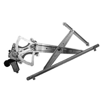 Pacific Best® - Front Passenger Side Power Window Regulator and Motor Assembly