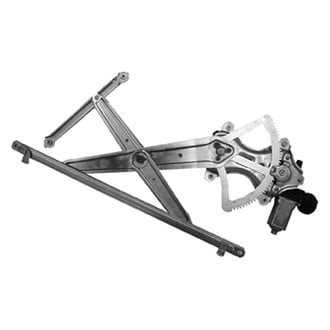Pacific Best® - Front Driver Side Power Window Regulator and Motor Assembly