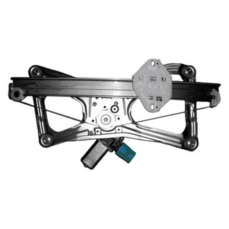 Pacific Best® - Front Driver Side Power Window Regulator and Motor Assembly